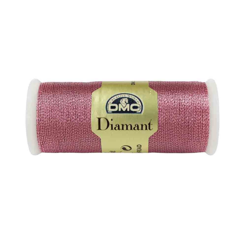 Diamant Metallic Needlework Thread 316 Pink Amethyst (4714755522605)