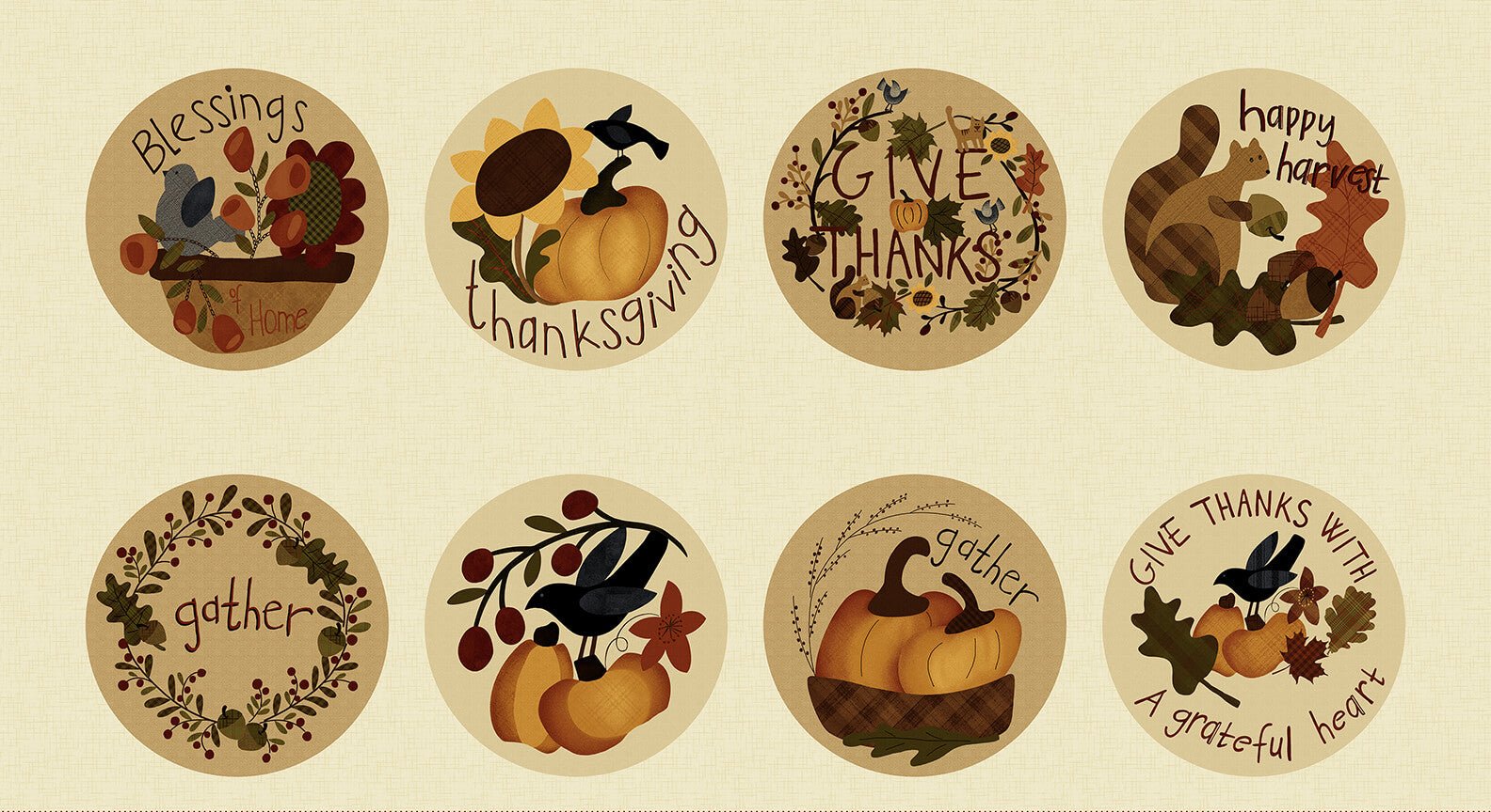 Henry Glass Blessings of Home Quilt Fabric Panel Fabric Panel