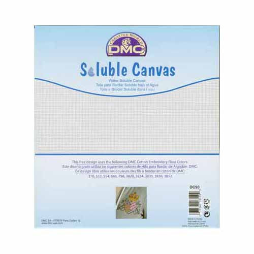 DMC Soluble Canvas 14ct Clear 1 Sheet (4174596341805)