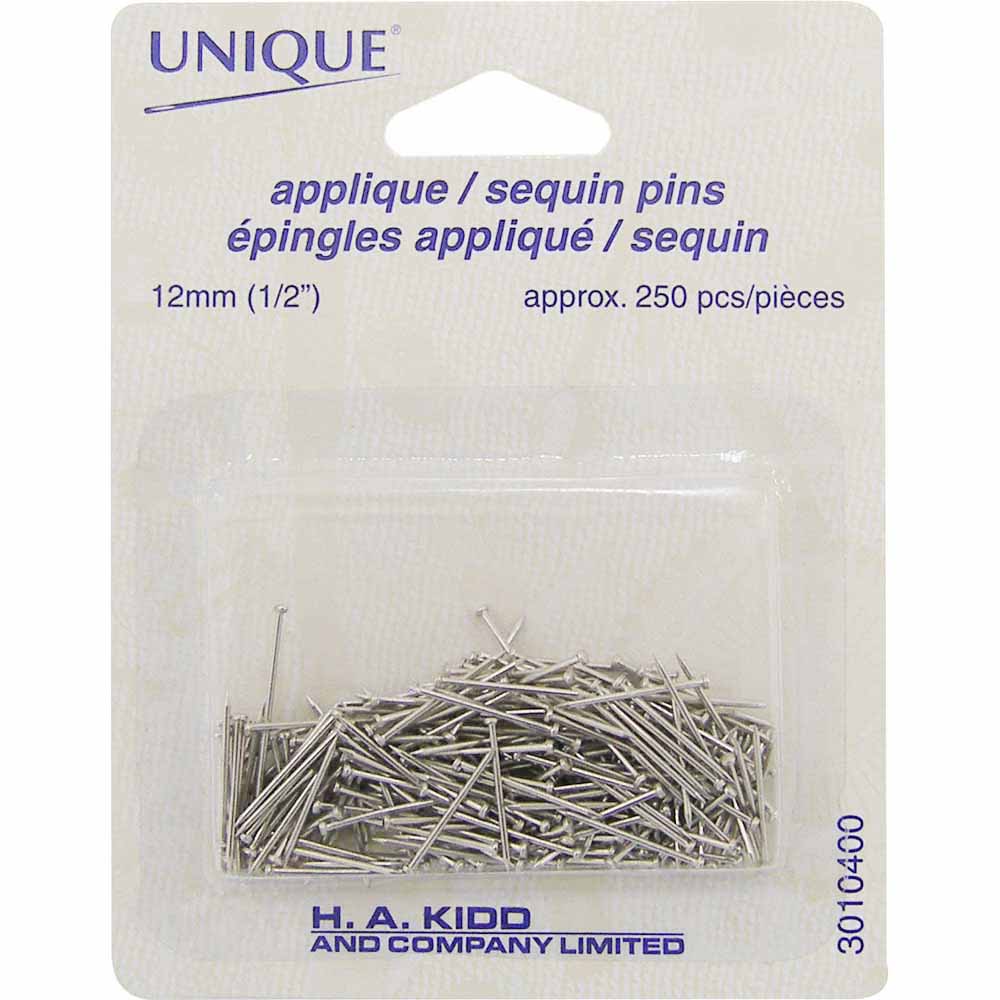 12mm Appliqué Pins 250pc (4292607082541)