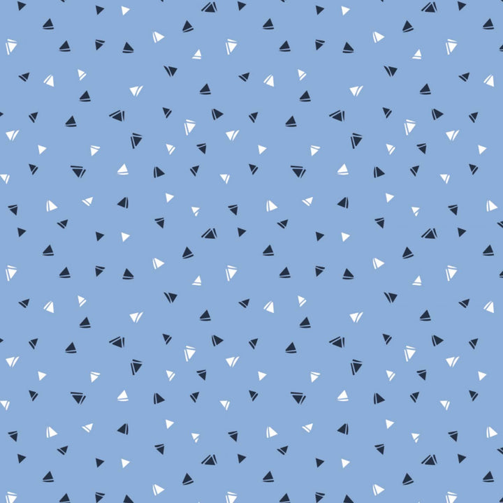 La Dolce Vita Ditsy Triangles Blue (1779658555437)