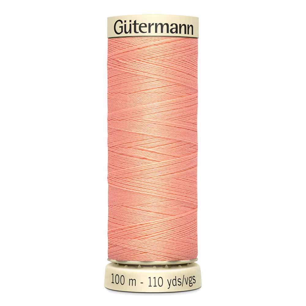 Gütermann 100m Sew-all Thread 365 Peach (4696675942445)