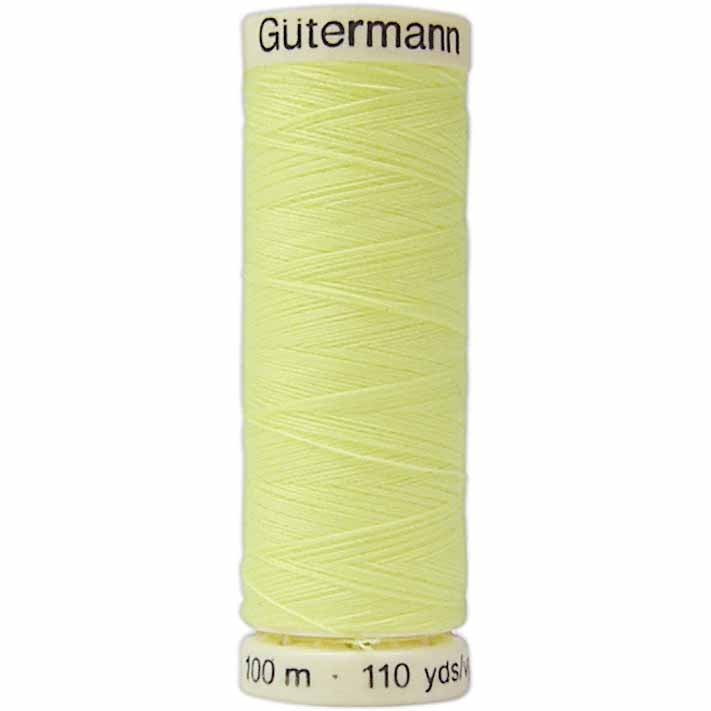 Gütermann 100m Sew-all Thread 3835 Neon Lemon (4943771140141)