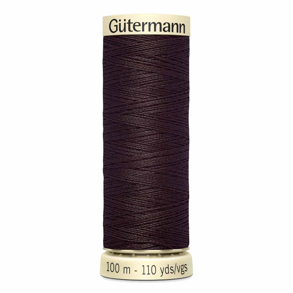 100m Sew-all Thread 593 Seal Brown (4880052617261)
