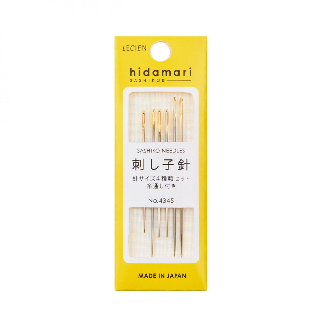 Hidamari Sashiko Assorted Needles 6pk by Lecien (5321626943653)