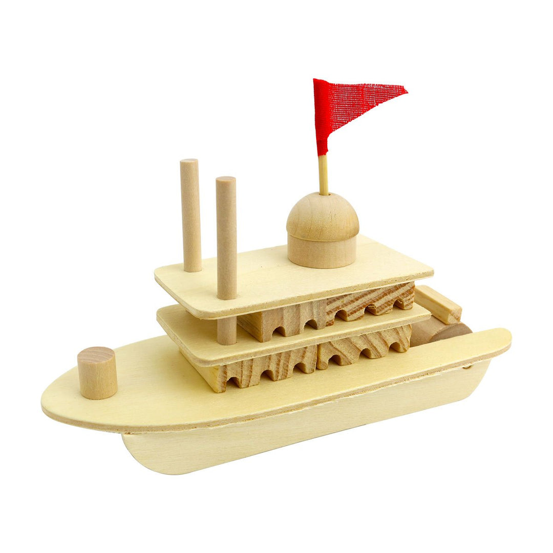 Wooden Boat Model Kit (5809747067045)