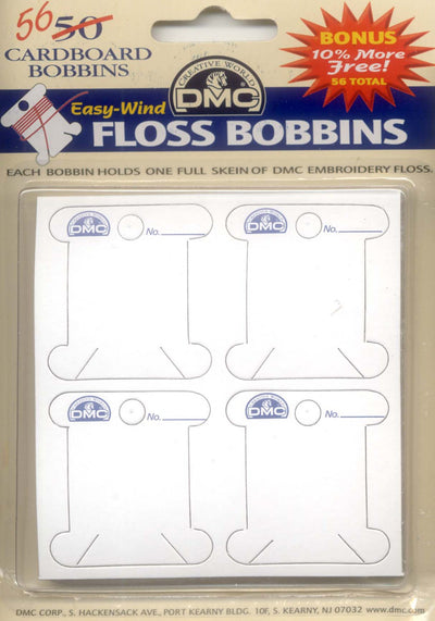 Cardboard Floss Bobbins 56pcs (4520035581997)