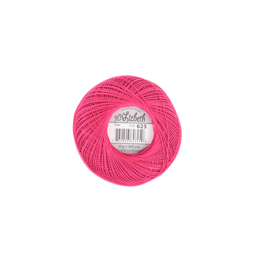 Lizbeth 100% Egyptian Cotton cordonnet thread Plum (665670844461)