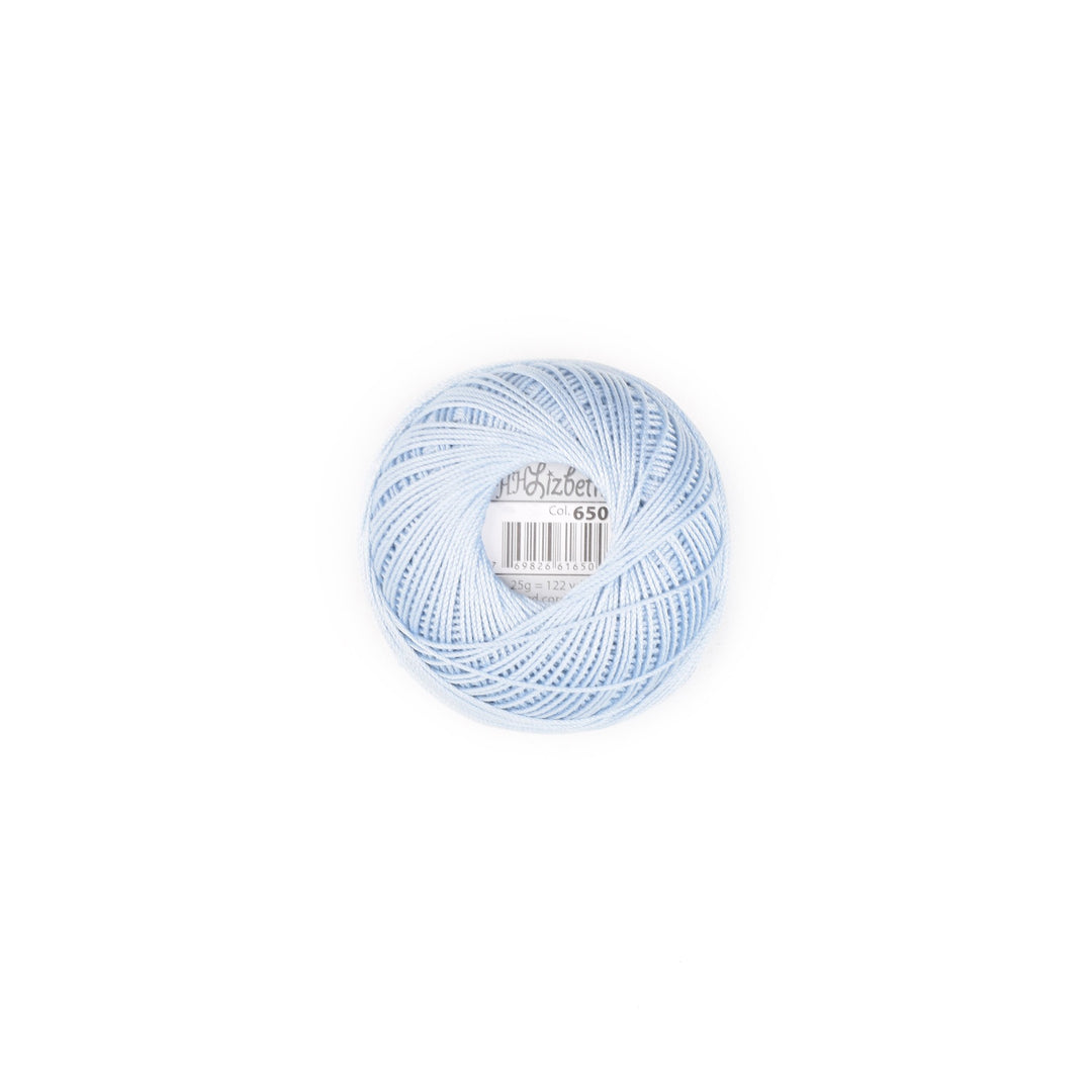 Lizbeth 100% Egyptian Cotton cordonnet thread Denim Blue Light (422513016872)