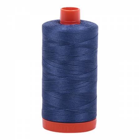 Aurifil 50wt Mako Cotton Quilting Thread 2775 Steel Blue (551874297901)