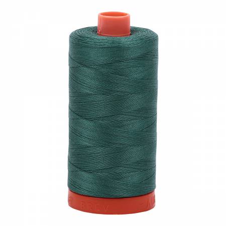 Aurifil 50wt Mako Cotton Thread 4129 Turf Green (551869087789)