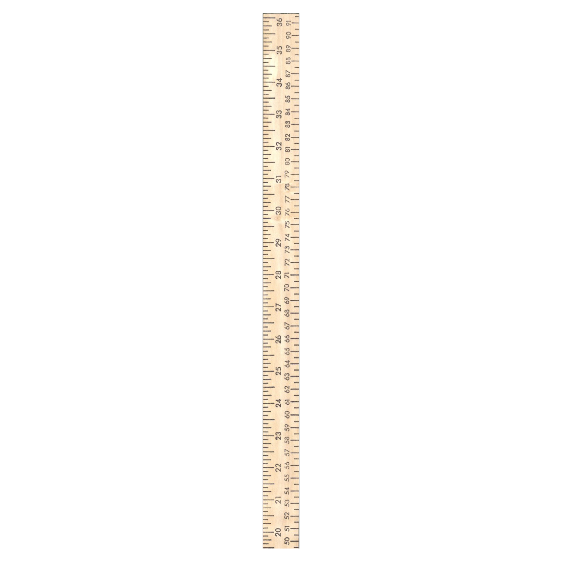 Wood Yard Stick Imperial and Metric (4923164098605)