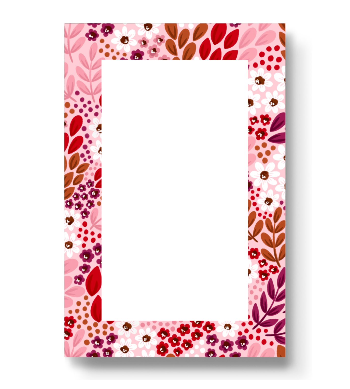 Sangria Floral Notepad