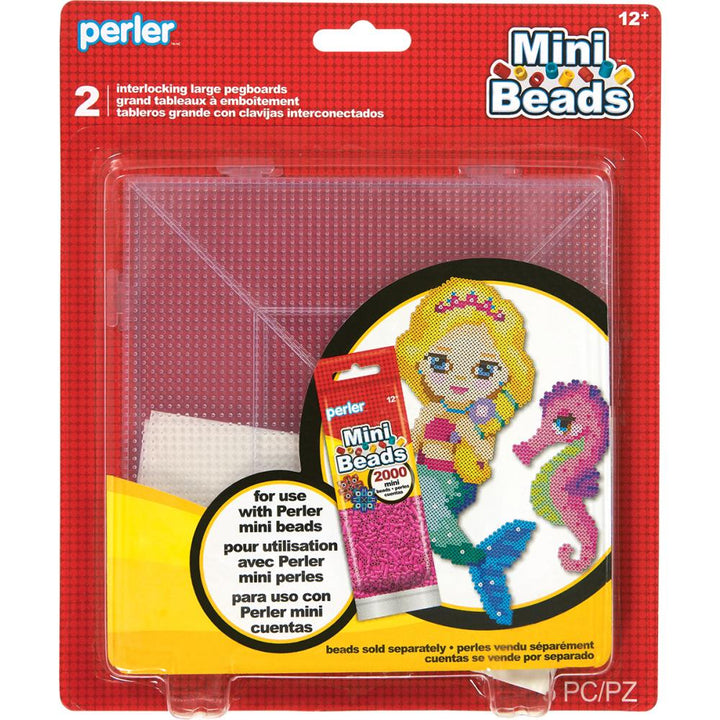 Perler Mini Large Peg Boards 2pk (5015431577645)