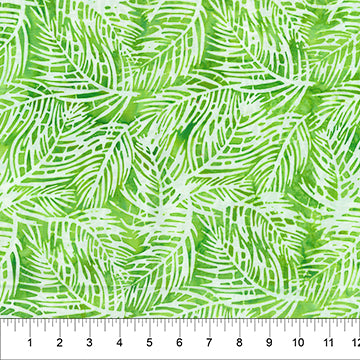 Flutter Ferns Citrus Green