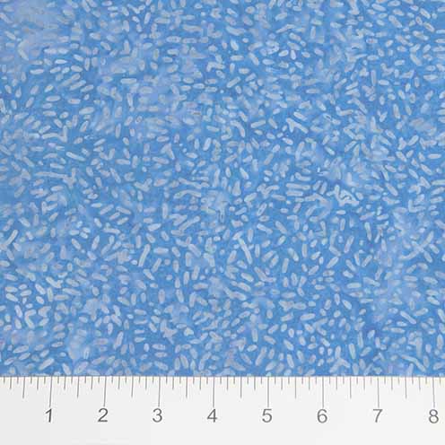Banyan Batiks Basic Blenders Ocean Blue Quilt Fabric (664672600109)
