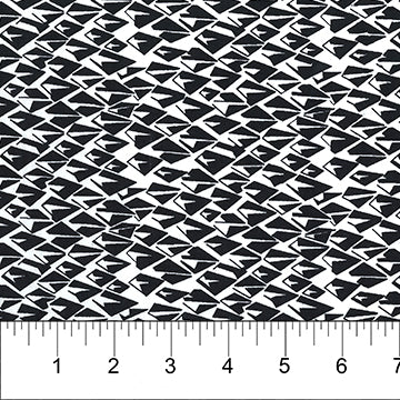 Banyan Classics Batiks Origami Black on White (1773706870829)