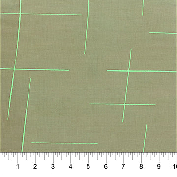 Banyan Batik Color Blocking Quilt Cotton Fabric Karen Gibbs Grey Gray Lime Green Strokes Lines (3945843523629)