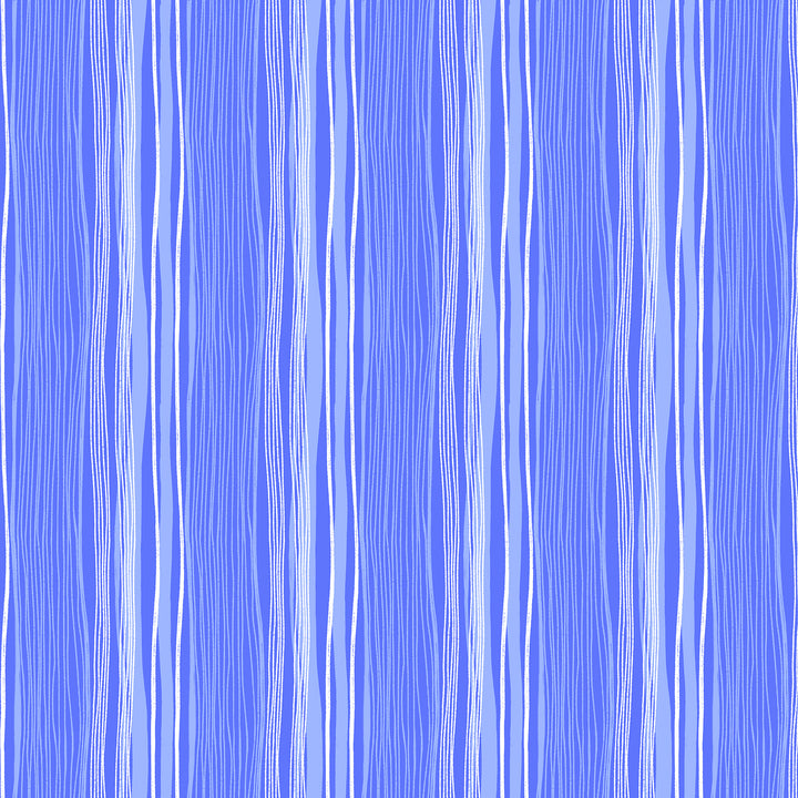Sangria Wavy Stripe Bright Blue (4118033727533)