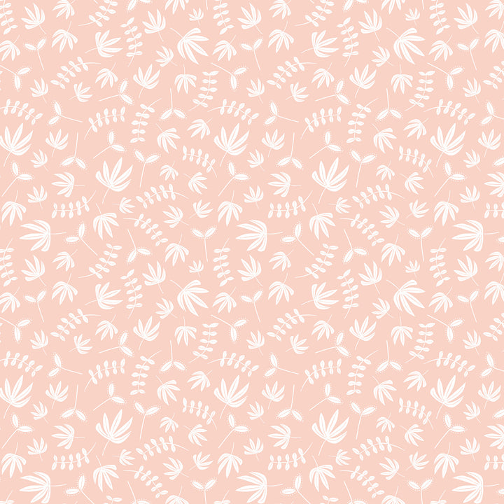 Hand Stitched Plants Pink