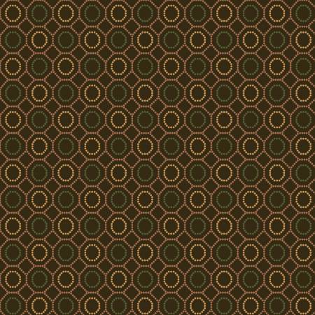 October Morning Autumn Dotted Hexies Brown (5004271058989)