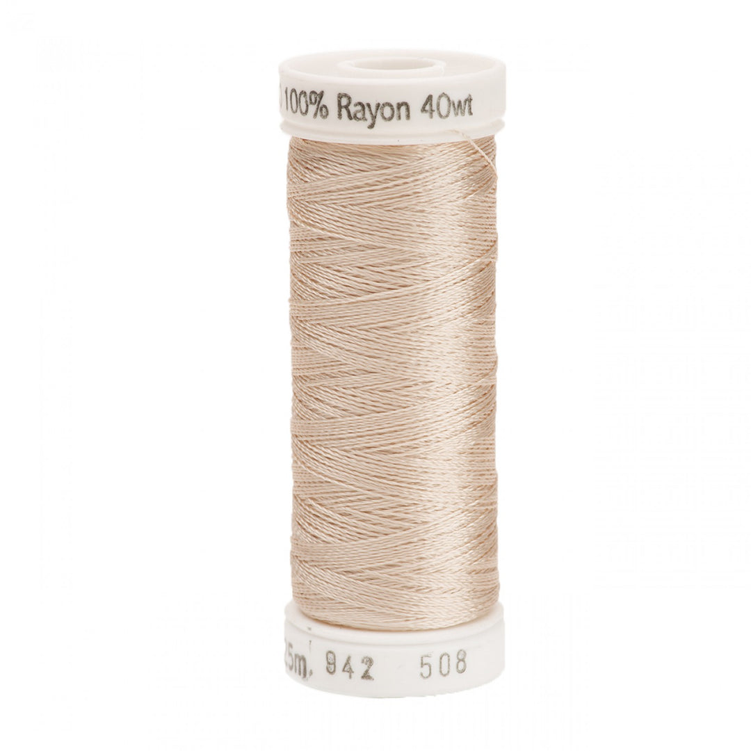 225m 40wt Rayon Embroidery Thread 508 Sand (4927923814445)