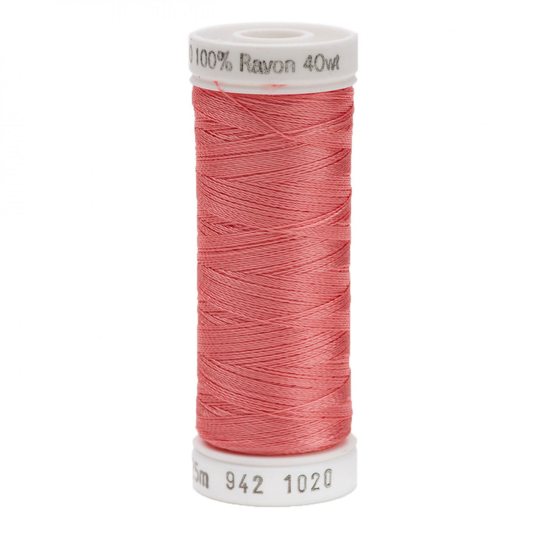 SULKY 225m 40wt Rayon Embroidery Thread 1020 Dk Peach (5240229068965)