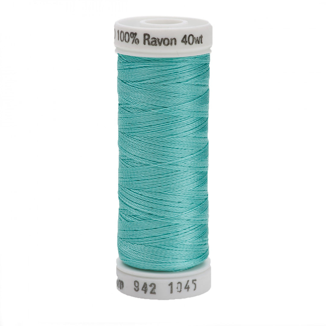 225m 40wt Rayon Embroidery Thread 1045 Lt Teal (4819918159917)