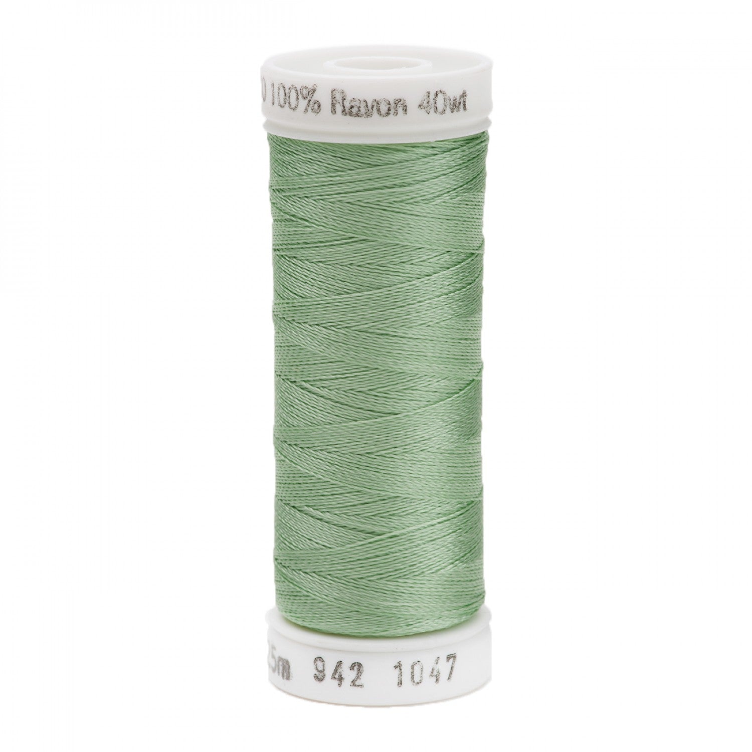 225m 40wt Rayon Embroidery Thread 1047 Mint Green (3884435079213)