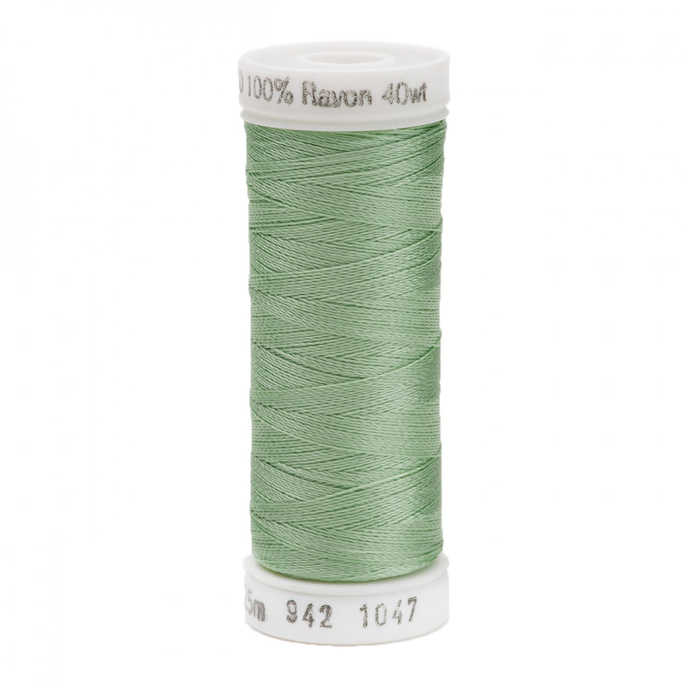 225m 40wt Rayon Embroidery Thread 1047 Mint Green (3884435079213)