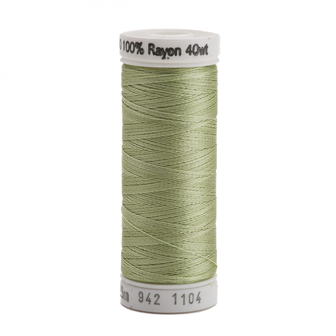 225m 40wt Rayon Embroidery Thread 1104 Pastel Yellow-Green (4202147741741)