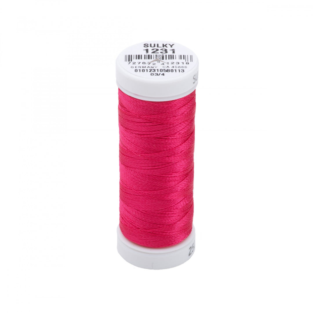 225m 40wt Rayon Embroidery Thread 1231 Med Rose (3884438192173)