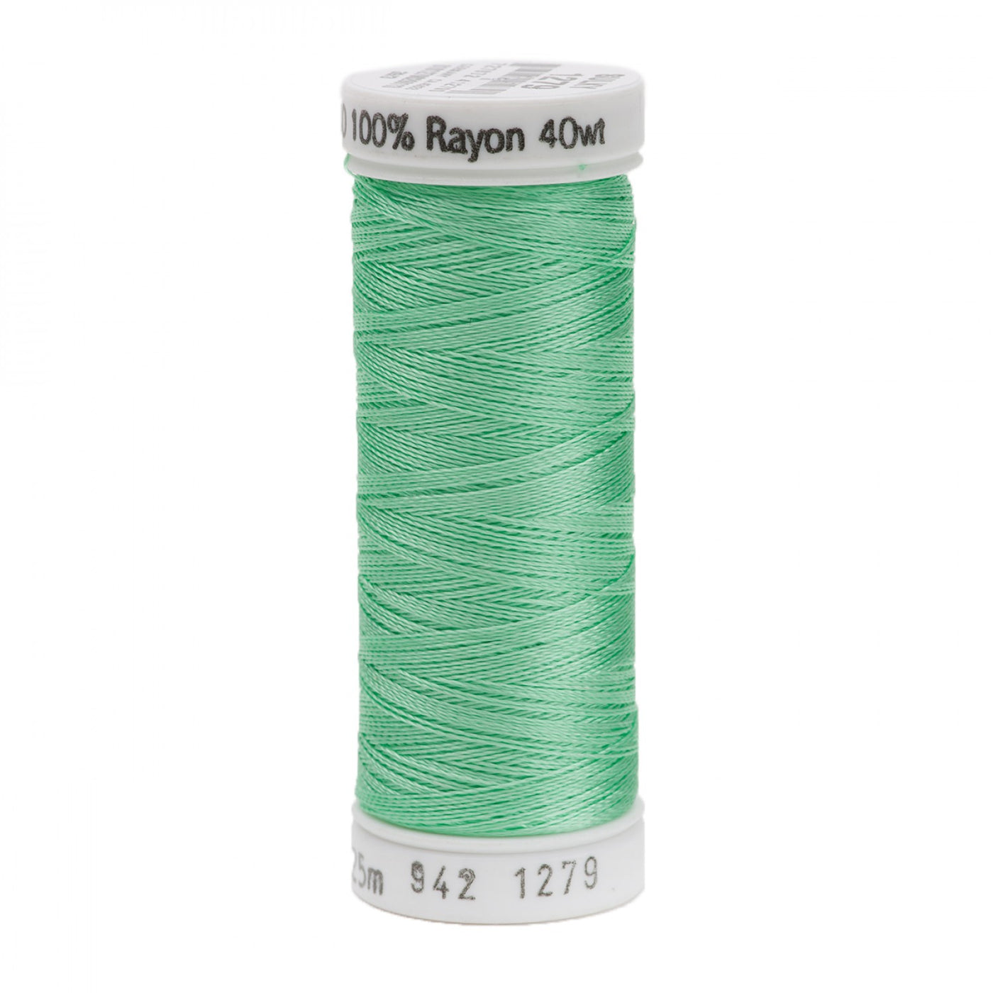 225m 40wt Rayon Embroidery Thread 1279 Willow Green (4202152722477)