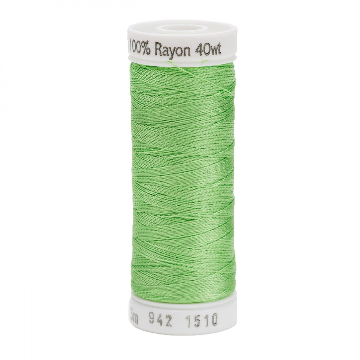 225m 40wt Rayon Embroidery Thread 1510 Lime Green (4202154295341)