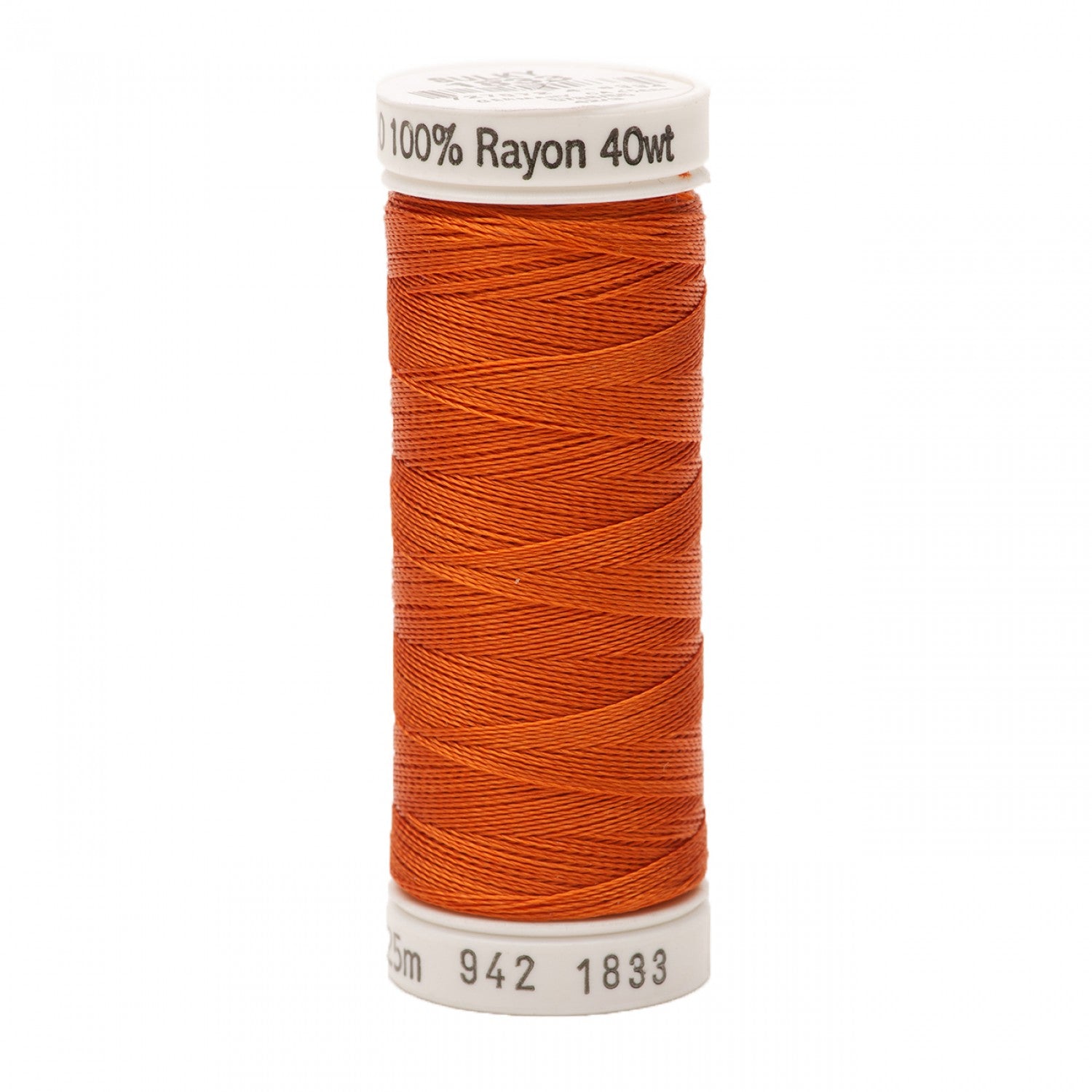 225m 40wt Rayon Embroidery Thread 1833 Pumpkin Pie (4814216626221)