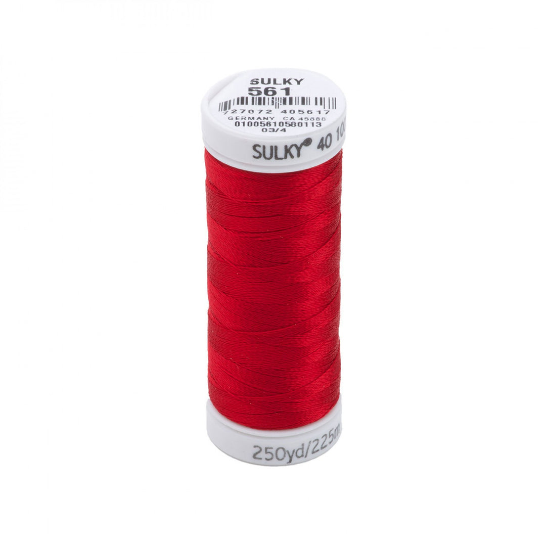 225m 40wt Rayon Embroidery Thread 561 Lipstick (4490799874093)