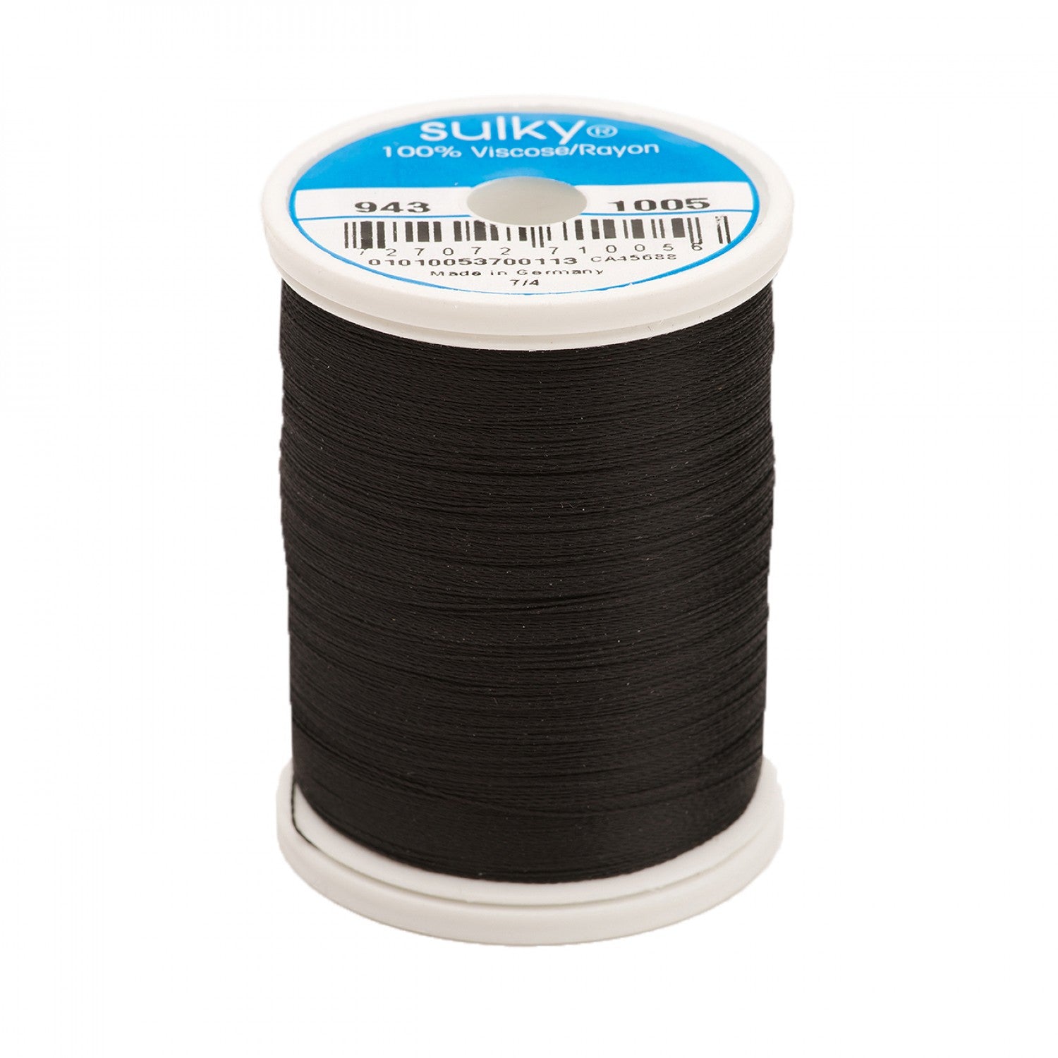 776m 40wt Rayon Thread 1005 Black (4497818517549)