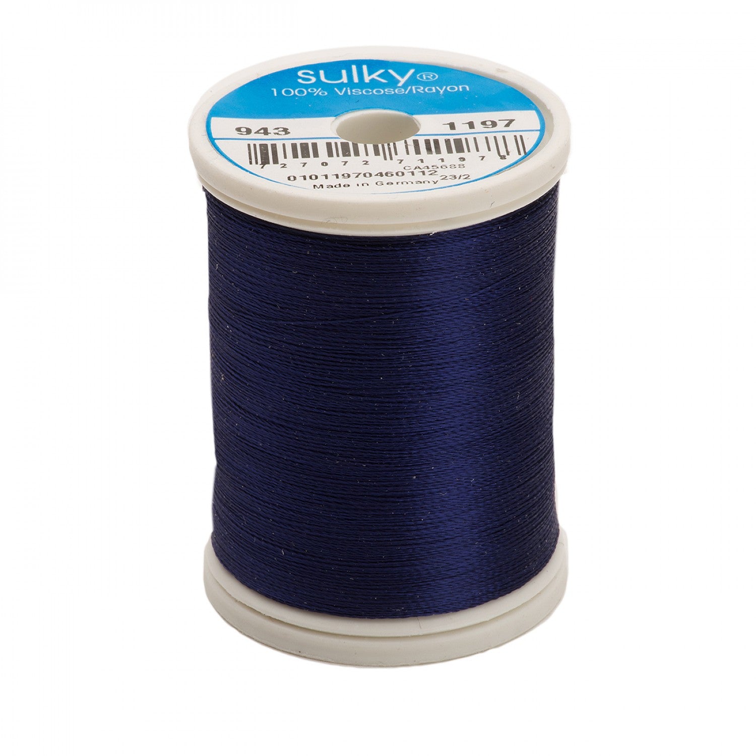 776m 40wt Rayon Thread 1197 Med Navy (4766988894253)