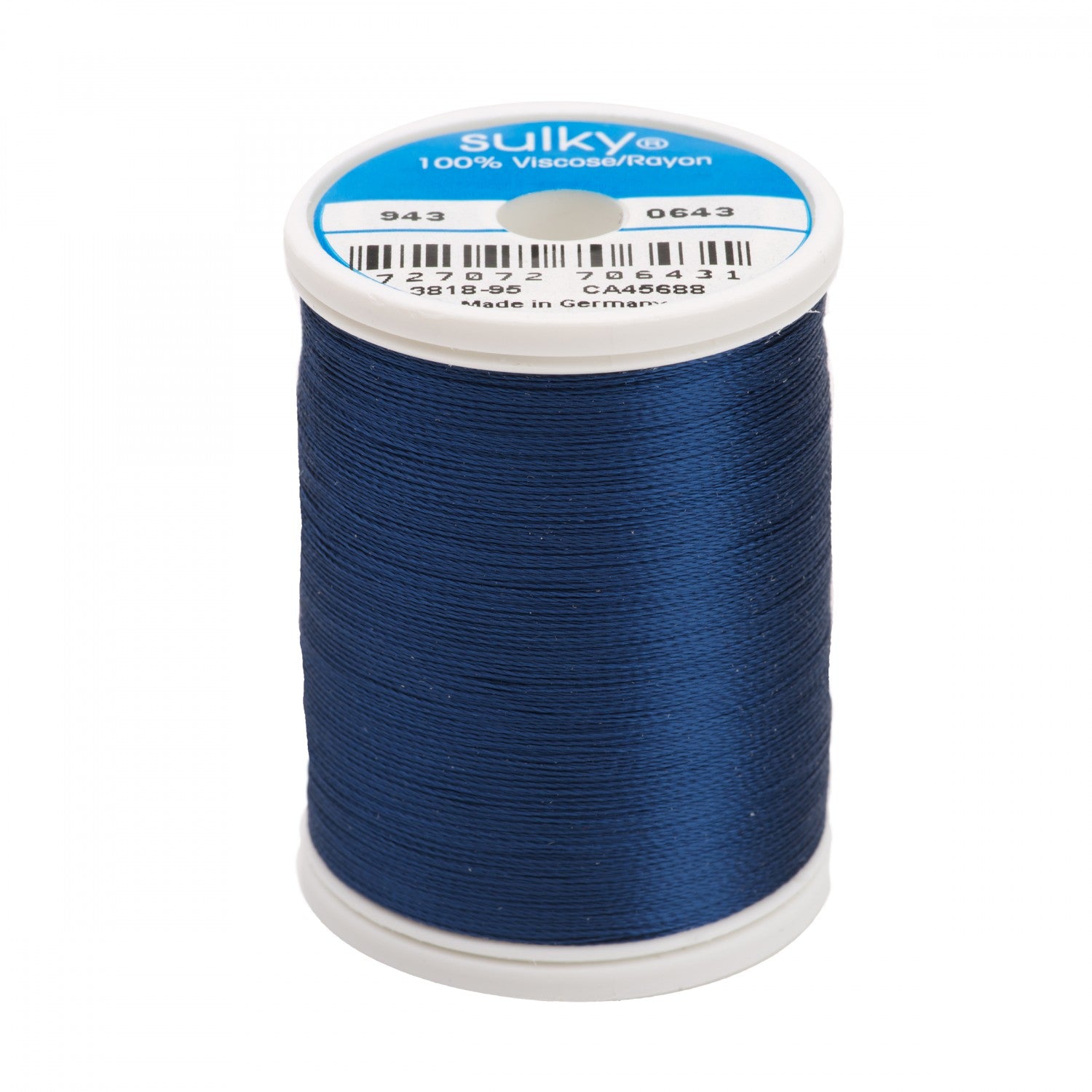 SULKY 776m 40wt Rayon Thread 643 Arctic Sky (3884463718445)