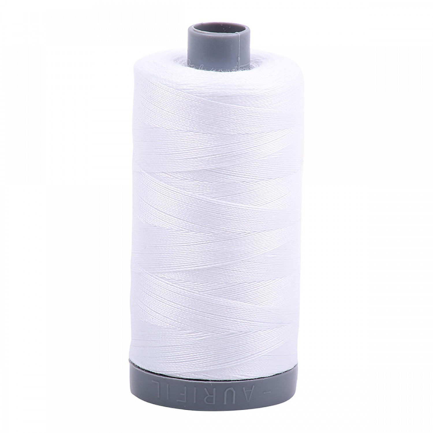 28wt Mako Cotton Embroidery Thread 2024 White (4345969016877)