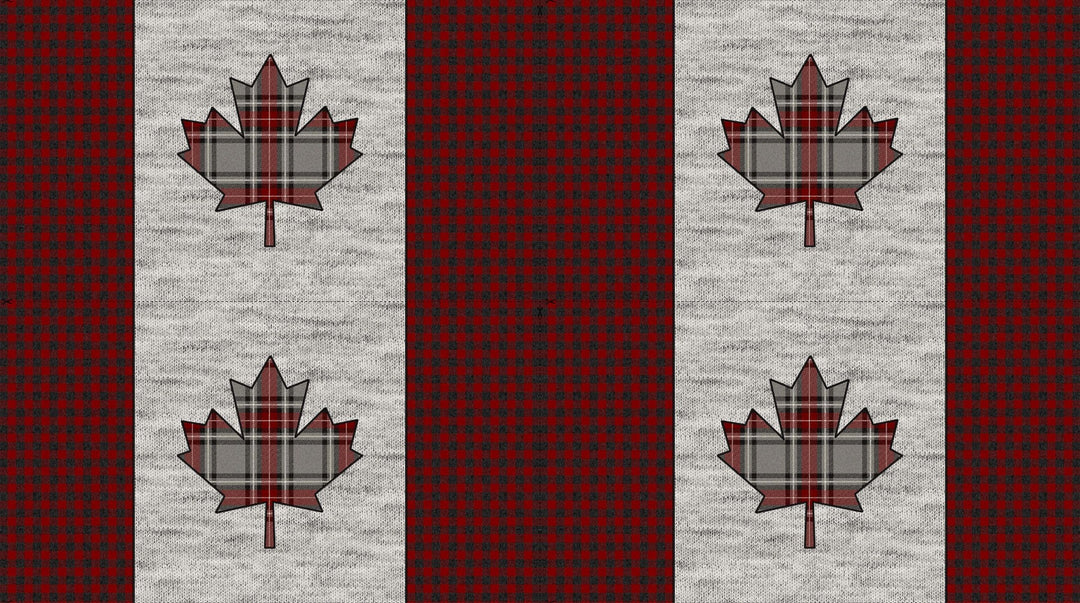 My Canada Placemat CANVAS Fabric Panel (6620564488357)