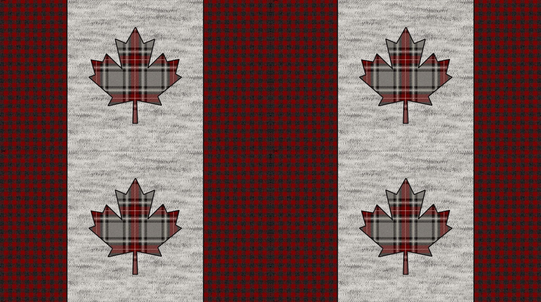 My Canada Placemat CANVAS Fabric Panel (6620564488357)