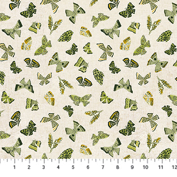 Wildflower Butterflies Green (6580092829861)