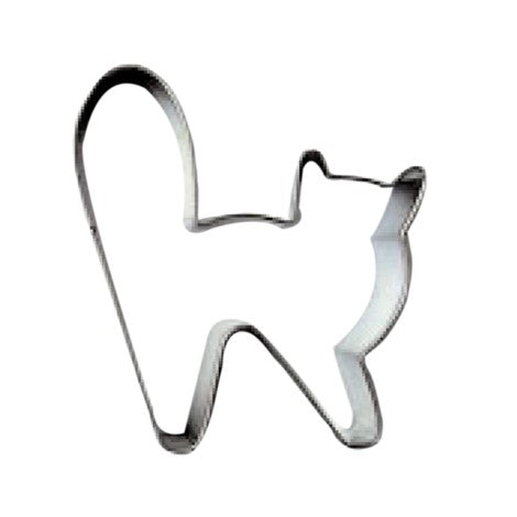 Tin Cookie Cutter Cat 5cm 2inches Baking (1510319292461)