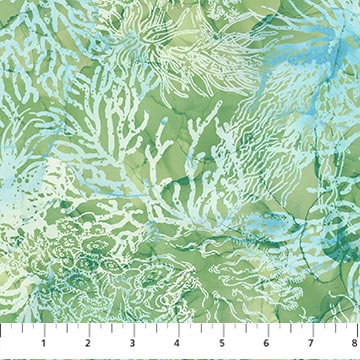 Whale Song Coral Lt Green