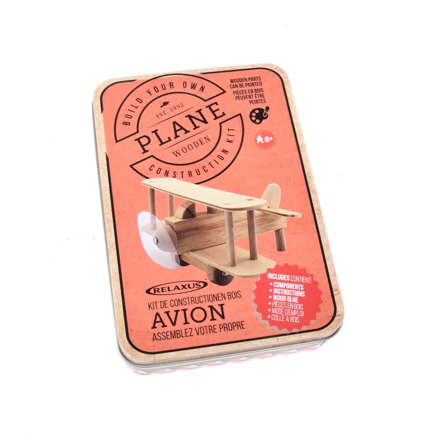 Wooden Plane Model Kit (5809738973349)