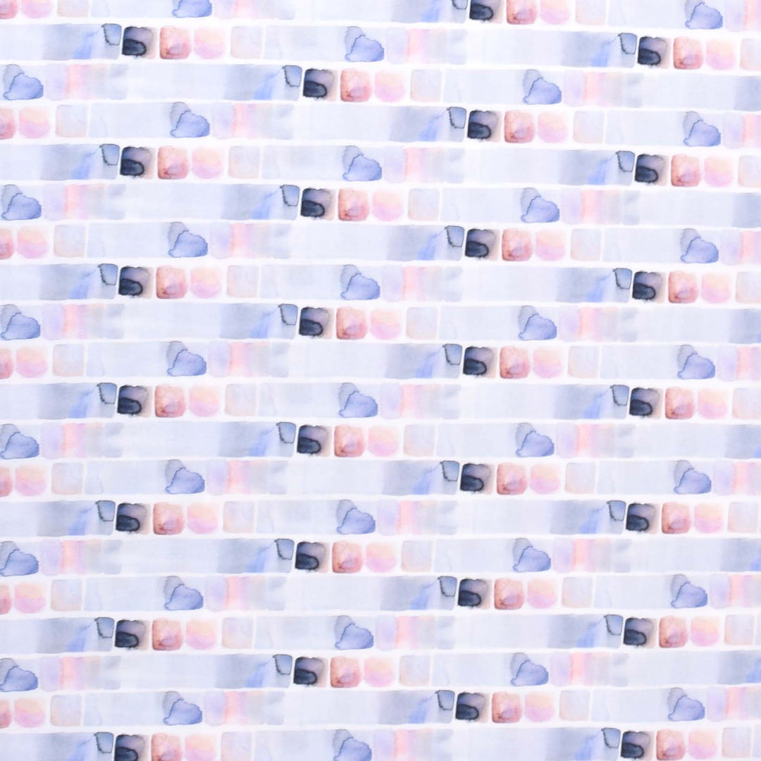 Intuition Quilt Fabric by Stephanie Ryan for Camelot Watercolour Purple Pink White (4788534050861)