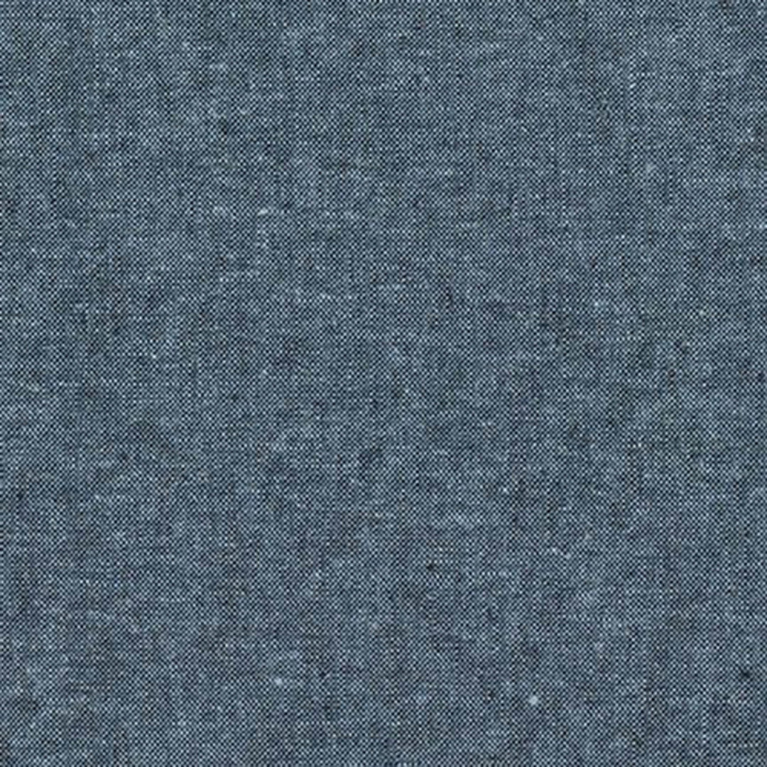 Robert Kaufman Essex Yarn Dyed Linen/Cotton Blend Fabric Nautical Blue (5308648489125)