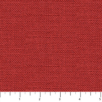 Warm And Cozy FLANNEL Linen Texture Red