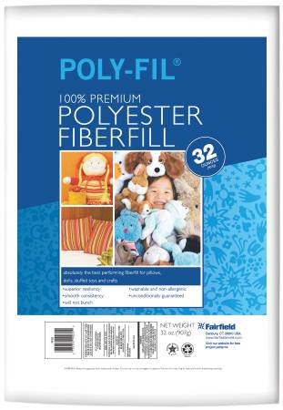 Poly-Fil Stuffing 32oz | Fairfield